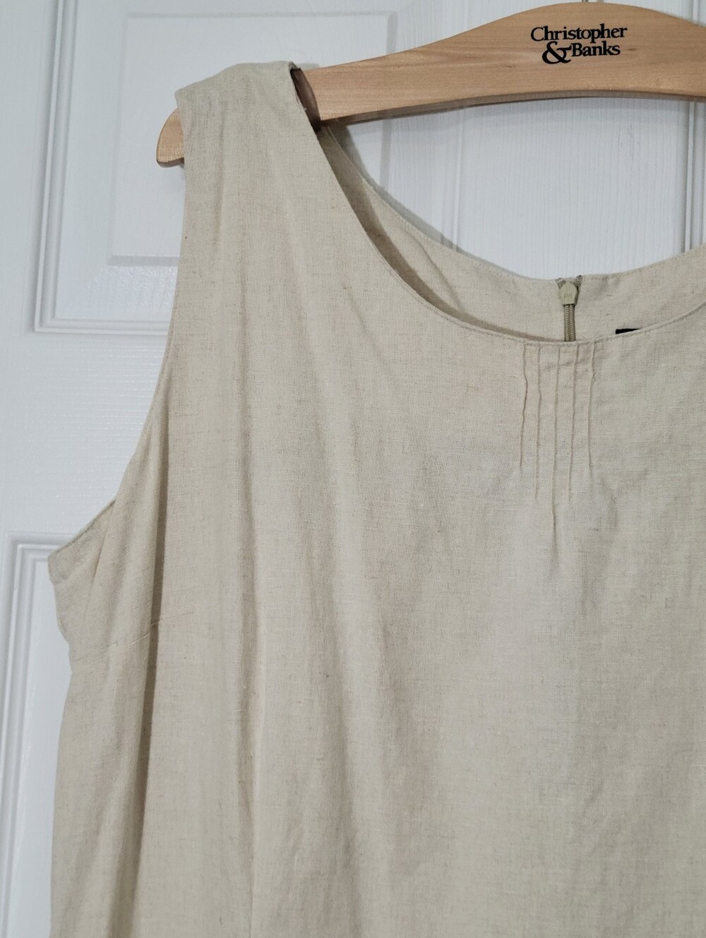 Dockers Khakis For Women Maxi Dress Linen Cotton Size XL - Picture 3 of 12